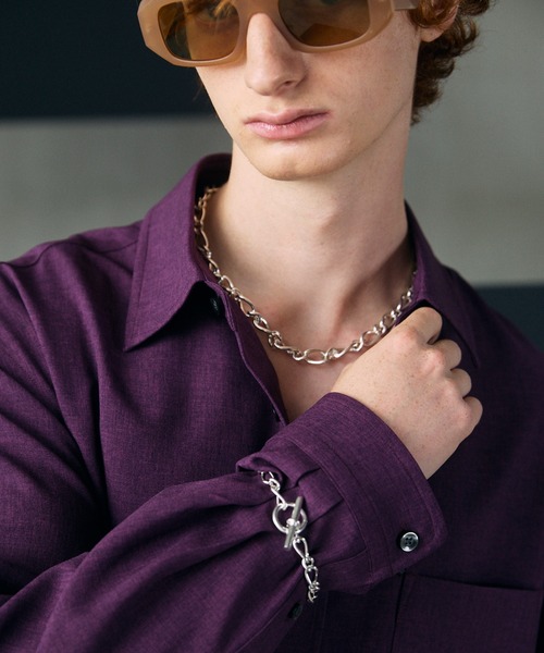 MAISON SPECIAL(メゾンスペシャル)の「《UNISEX》5way Various Pattern Necklace/5WAYヴァリアスパターンネックレス【MAISON SPECIAL/メゾンスペシャル】(ネックレス・メンズ・シルバー・FREE)」の13枚目の写真