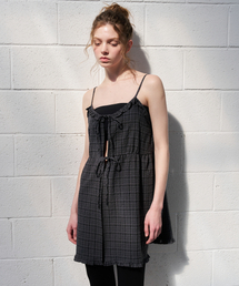 KNOWNBETTER（ノウンベター）の「Layered mini ops [KNSS07OPS02]_Black（ワンピース）」