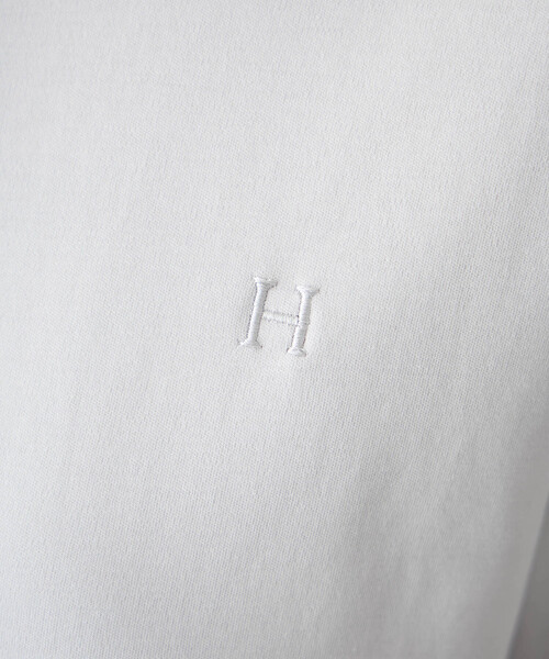 Petit Honfleur（プチオンフルール）の「レイヤード風スリットカットプルオーバー【接触冷感・UVカット】（Tシャツ/カットソー・レディース・グレー/ネイビー・M/L）」の16枚目の写真