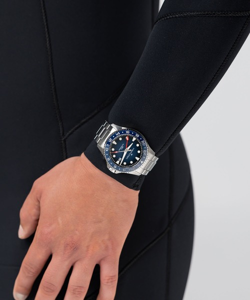 HAMILTON（ハミルトン）の「HAMILTON [ハミルトン] 腕時計 Khaki Navy （カーキ ネイビー） Scuba GMT 自動巻き 43MM ブルー×シルバー（アナログ腕時計・メンズ・ブルー・FREE）」の8枚目の写真
