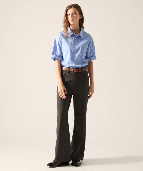 CLEL(クレイル)の「【CLEL】Grace Cloth Pantalon Slacks / グレイスクロス パンタロンスラックス(スラックス・メンズ・ブラック/ダークウッド/グレー・M/XS/L/S)」の22枚目の写真