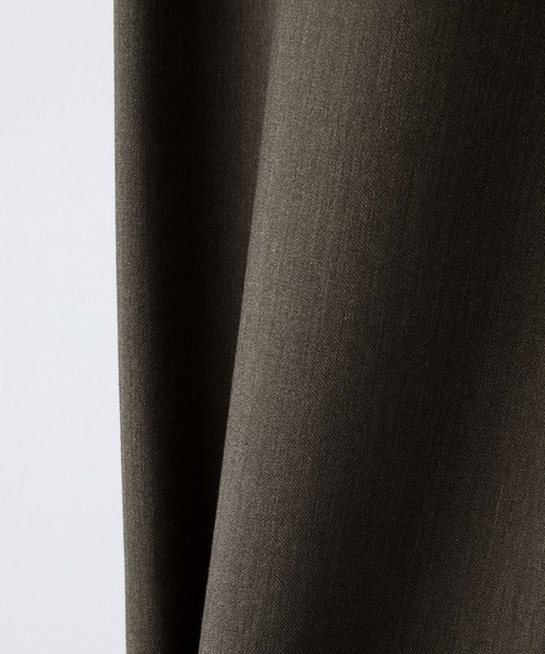 CLEL(クレイル)の「【CLEL】Grace Cloth Pantalon Slacks / グレイスクロス パンタロンスラックス(スラックス・メンズ・ブラック/ダークウッド/グレー・M/XS/L/S)」の8枚目の写真