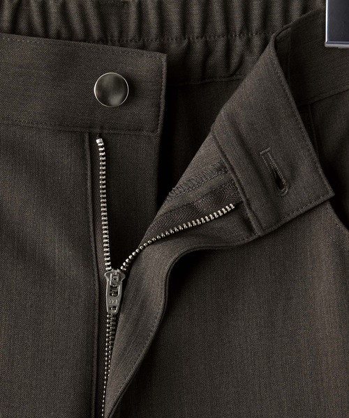 CLEL(クレイル)の「【CLEL】Grace Cloth Pantalon Slacks / グレイスクロス パンタロンスラックス(スラックス・メンズ・ブラック/ダークウッド/グレー・M/XS/L/S)」の13枚目の写真