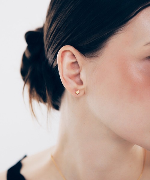 whoseA(フーシー)の「【silver925】Mini Star Pierce / ミニスターピアス(ピアス(両耳用)・レディース・ゴールド/シルバー・FREE)」の8枚目の写真