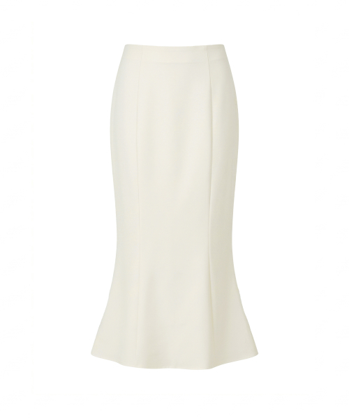 REORG(リオルグ)の「GIR BELL FLARED MAXI SKIRT IVORY(スカート・レディース・その他・SMALL/LARGE/MEDIUM)」の4枚目の写真