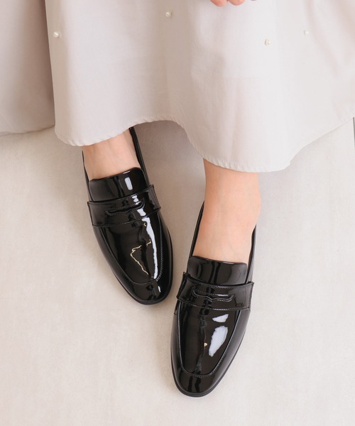 artemis by DIANA(アルテミスバイダイアナ)の「【晴雨兼用】レイン コインローファー(レインシューズ・レディース・ブラック/シルバー・23.5cm/22.0cm/24.0cm/22.5cm/24.5cm/23.0cm/25.0cm)」の4枚目の写真