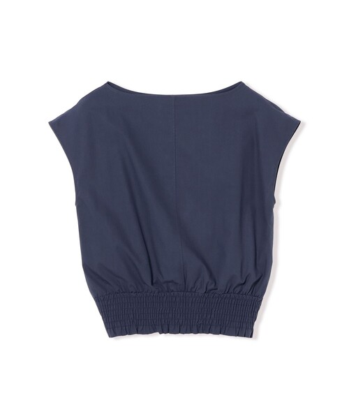 Demi-Luxe BEAMS(デミルクス ビームス)の「フレンチ シャーリング ブラウス(シャツ/ブラウス・レディース・ネイビー/オフホワイト/オレンジ系その他7・ONE SIZE)」の7枚目の写真