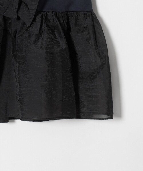 UNITED ARROWS(ユナイテッドアローズ)の「レディー フリル チュール カットソー ‐ウォッシャブル‐(Tシャツ/カットソー・レディース・ホワイト/ブラック/ネイビー・FREE)」の11枚目の写真