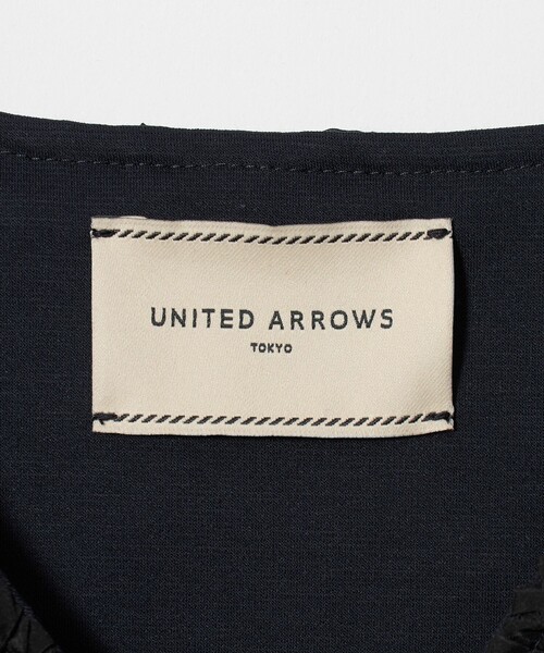 UNITED ARROWS(ユナイテッドアローズ)の「レディー フリル チュール カットソー ‐ウォッシャブル‐(Tシャツ/カットソー・レディース・ホワイト/ブラック/ネイビー・FREE)」の14枚目の写真