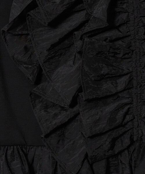 UNITED ARROWS(ユナイテッドアローズ)の「レディー フリル チュール カットソー ‐ウォッシャブル‐(Tシャツ/カットソー・レディース・ホワイト/ブラック/ネイビー・FREE)」の22枚目の写真