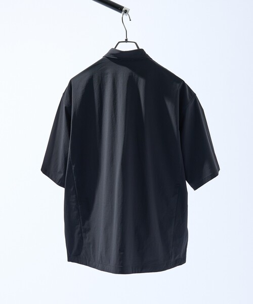 ABAHOUSE(アバハウス)の「【セットアップ対応】CORDURA ユーティリティ シャツジャケット/軽量 ストレッチ(シャツ/ブラウス・メンズ・ブラック/チャコールグレー・48/46)」の5枚目の写真