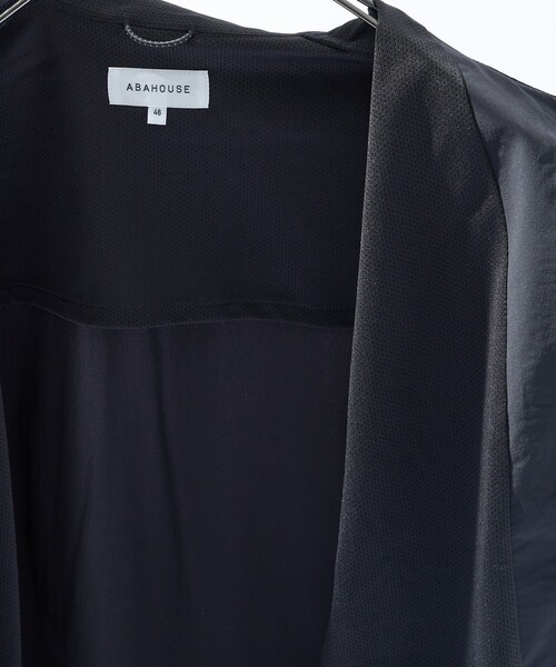 ABAHOUSE(アバハウス)の「【セットアップ対応】CORDURA ユーティリティ シャツジャケット/軽量 ストレッチ(シャツ/ブラウス・メンズ・ブラック/チャコールグレー・48/46)」の9枚目の写真