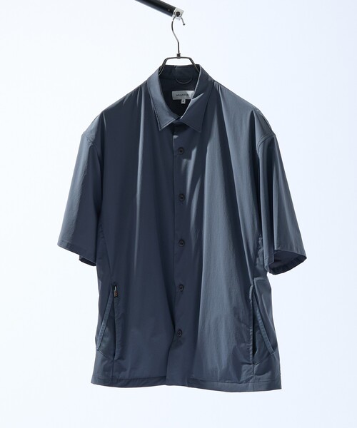 ABAHOUSE(アバハウス)の「【セットアップ対応】CORDURA ユーティリティ シャツジャケット/軽量 ストレッチ(シャツ/ブラウス・メンズ・ブラック/チャコールグレー・48/46)」の13枚目の写真