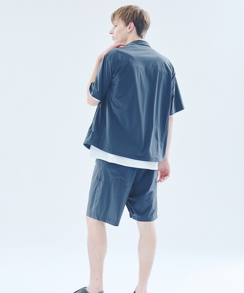 ABAHOUSE(アバハウス)の「【セットアップ対応】CORDURA ユーティリティ シャツジャケット/軽量 ストレッチ(シャツ/ブラウス・メンズ・ブラック/チャコールグレー・48/46)」の19枚目の写真