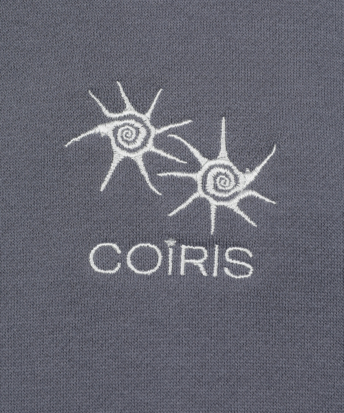 COIRIS(コイリス)の「ビプルセットアップサイド切り替え配色フードジップアップ男女共用(パーカー・レディース・グレー系・FREE)」の6枚目の写真