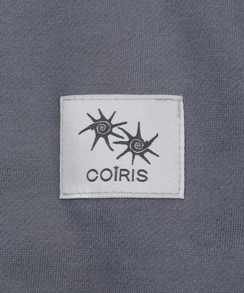 COIRIS(コイリス)の「ビプルセットアップサイド切り替え配色フードジップアップ男女共用(パーカー・レディース・グレー系・FREE)」の5枚目の写真