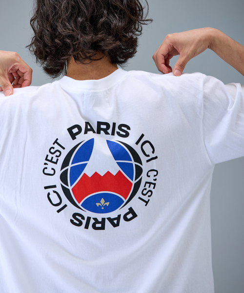 PARIS SAINT-GERMAIN(パリサンジェルマン)の「【Paris Saint-Germain / パリ・サン=ジェルマン】ICP TOKYO TEE Jamaname2(Tシャツ/カットソー・メンズ・ホワイト/ブラック・LARGE/MEDIUM/X-LARGE/SMALL)」の1枚目の写真