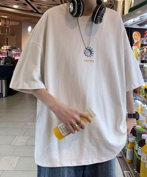 KELVIN（ケルヴァン）の「Weather Icon Tee ウェザーアイコンTシャツ（Tシャツ/カットソー・メンズ・ホワイト/ブラック・MEDIUM/LARGE）」の7枚目の写真