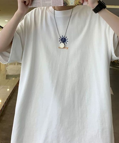 KELVIN（ケルヴァン）の「Weather Icon Tee ウェザーアイコンTシャツ（Tシャツ/カットソー・メンズ・ホワイト/ブラック・MEDIUM/LARGE）」の8枚目の写真