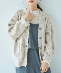 mil（ミル）の「ニットカーディガン（カーディガン/ボレロ）」
