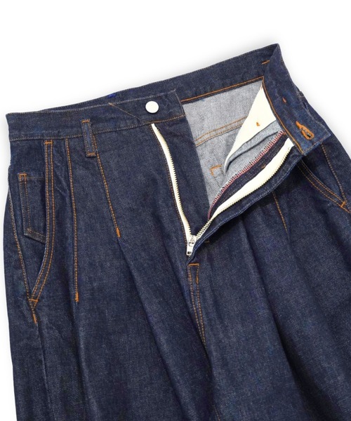SHINYAKOZUKA(シンヤコヅカ)の「【SHINYAKOZUKA】 ORDINARY CITY BAGGY(デニムパンツ・メンズ・インディゴブルー・X-SMALL/SMALL)」の3枚目の写真