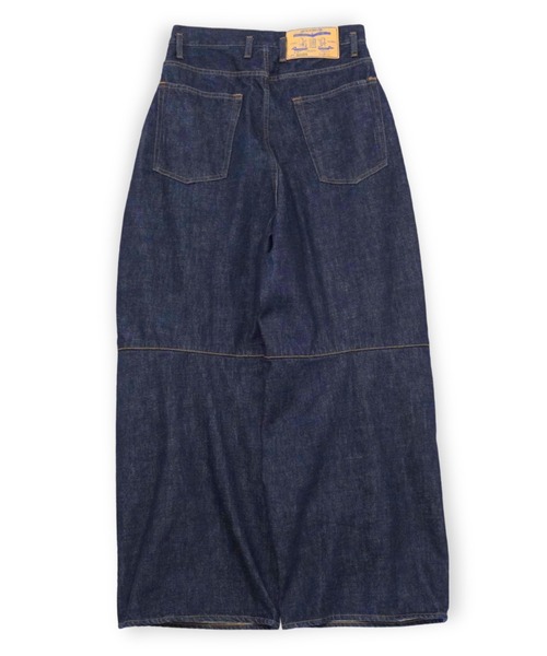 SHINYAKOZUKA(シンヤコヅカ)の「【SHINYAKOZUKA】 ORDINARY CITY BAGGY(デニムパンツ・メンズ・インディゴブルー・X-SMALL/SMALL)」の4枚目の写真