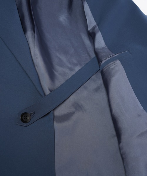 CULLNI(クルニ)の「Double Satin Slanted Zip Pocket Tailored Jacket(テーラードジャケット・メンズ・ブラック/ブルー/グリーン/アッシュブラウン・0/2/1)」の11枚目の写真