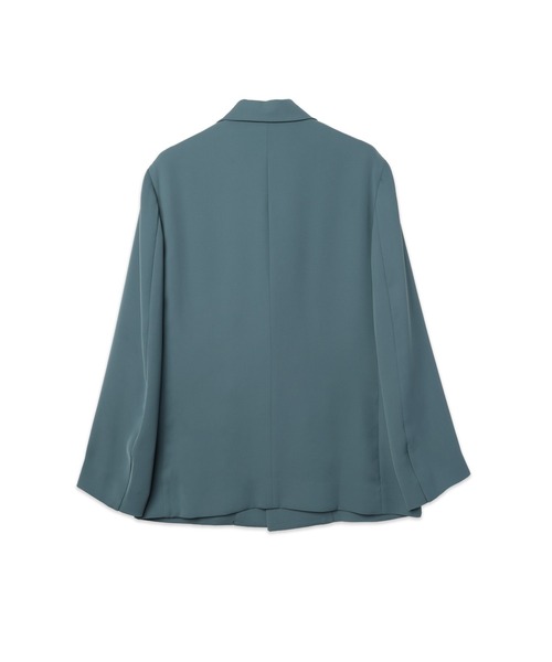 CULLNI(クルニ)の「Double Satin Slanted Zip Pocket Tailored Jacket(テーラードジャケット・メンズ・ブラック/ブルー/グリーン/アッシュブラウン・0/2/1)」の16枚目の写真