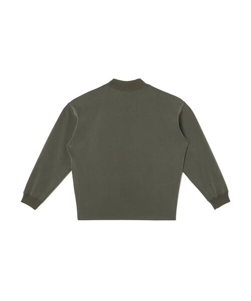 N.HOOLYWOOD TEST PRODUCT EXCHANGE SERVICE(N.ハリウッド テストプロダクト エクスチェンジサービス)の「MOCK NECK LONG SLEEVE T-SHIRT(Tシャツ/カットソー・メンズ・ブラック/ネイビー/チャコール・38/40/36)」の11枚目の写真