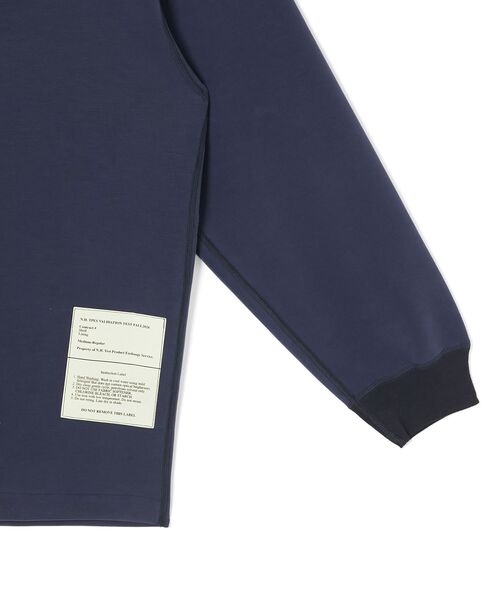 N.HOOLYWOOD TEST PRODUCT EXCHANGE SERVICE(N.ハリウッド テストプロダクト エクスチェンジサービス)の「MOCK NECK LONG SLEEVE T-SHIRT(Tシャツ/カットソー・メンズ・ブラック/ネイビー/チャコール・38/40/36)」の13枚目の写真