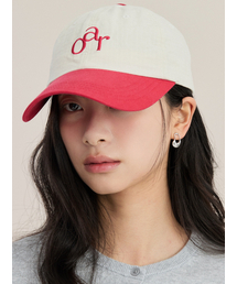 OAR（オーエーアール）の「ウォッシュドツートンボールキャップ [レッド]（キャップ）」