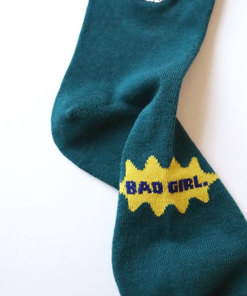 KIVISDOU(キビスドウ)の「BAD GIRLS. ショートソックス2P(ソックス/靴下・レディース・A・S)」の7枚目の写真