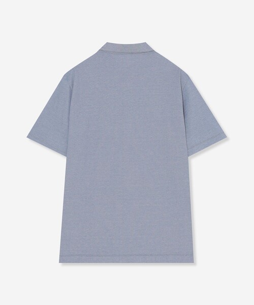 MACKINTOSH LONDON(マッキントッシュ ロンドン)の「【WEB・一部店舗限定】コットンCOOLMAX鹿の子ポロシャツ(ポロシャツ・メンズ・ダークネイビー/グリーン系その他3/ライトブルー/ホワイト系その他・L/XL/M)」の5枚目の写真