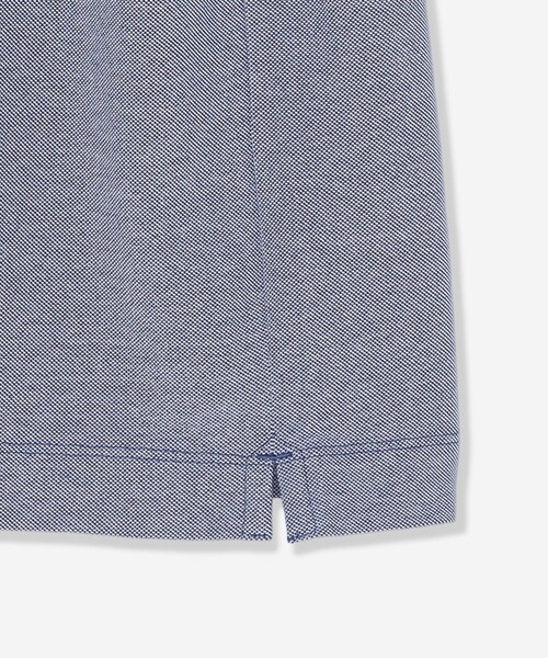 MACKINTOSH LONDON(マッキントッシュ ロンドン)の「【WEB・一部店舗限定】コットンCOOLMAX鹿の子ポロシャツ(ポロシャツ・メンズ・ダークネイビー/グリーン系その他3/ライトブルー/ホワイト系その他・L/XL/M)」の8枚目の写真