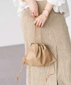 WEB限定追加》les Tendre leather clutch バッグ（ショルダーバッグ