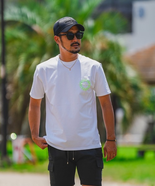 adamsJUGGLER(アダムスジャグラー)の「RTEGネオンホーリーサークルティー(Tシャツ/カットソー・メンズ・ホワイト/ブラック・S/L/M/XL/XXL)」の17枚目の写真