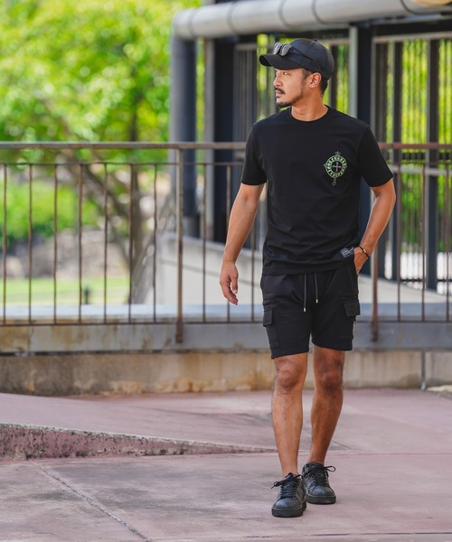 adamsJUGGLER(アダムスジャグラー)の「RTEGネオンホーリーサークルティー(Tシャツ/カットソー・メンズ・ホワイト/ブラック・S/L/M/XL/XXL)」の8枚目の写真