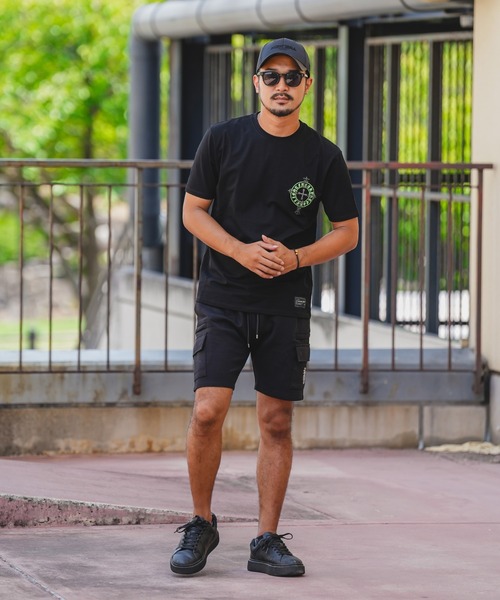 adamsJUGGLER(アダムスジャグラー)の「RTEGネオンホーリーサークルティー(Tシャツ/カットソー・メンズ・ホワイト/ブラック・S/L/M/XL/XXL)」の10枚目の写真
