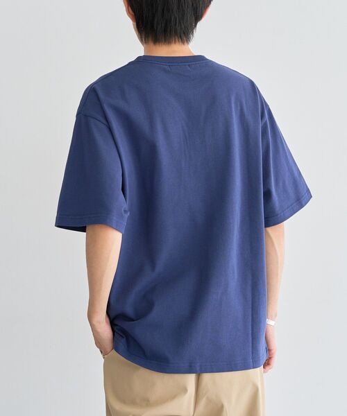 CRAFT STANDARD BOUTIQUE(クラフトスタンダードブティック)の「フルーツロゴイラストTシャツ(Tシャツ/カットソー・メンズ・ネイビー/オレンジ/グリーン・M/L)」の15枚目の写真