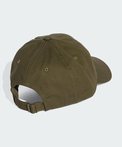 adidas(アディダス)の「トーナルメタルトレフォイル付きデイリーアイコンキャップ EV.IC DAD CAP / アディダスオリジナルス adidas Originals(キャップ・メンズ・カーキ・X-LARGE/LARGE/MEDIUM)」の2枚目の写真