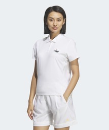 ツイストニット半袖シャツ【adidas Golf/アディダスゴルフ】