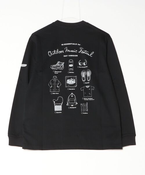 KEEN(キーン)の「【New】OC/RP 10 ESSENTIALS LS TEE / オーシーアールピー テン エッセンシャルズ ロングスリーブティー(Tシャツ/カットソー・レディース・ブラック・L/XL/S/M)」の2枚目の写真