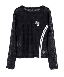 :ETHROF（イーサオブ）の「SIDELINE STRETCH LACE TOPS（Tシャツ/カットソー）」