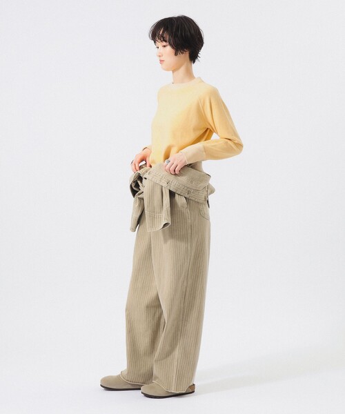 BEAMS BOY(ビームスボーイ)の「メランジ スウェット プルオーバー(スウェット・レディース・レッド/イエロー/ブルー・1/2/0)」の6枚目の写真