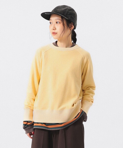 BEAMS BOY(ビームスボーイ)の「メランジ スウェット プルオーバー(スウェット・レディース・レッド/イエロー/ブルー・1/2/0)」の21枚目の写真