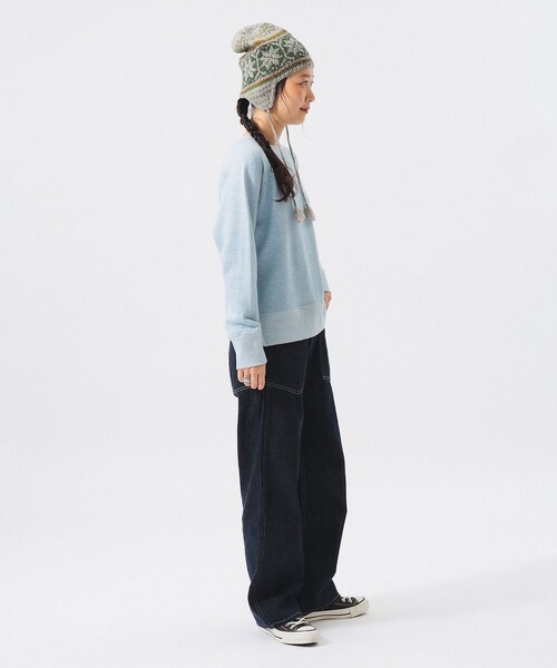 BEAMS BOY(ビームスボーイ)の「メランジ スウェット プルオーバー(スウェット・レディース・レッド/イエロー/ブルー・1/2/0)」の15枚目の写真