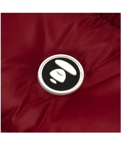 AAPE BY A BATHING APE(エーエイプバイアベイシングエイプ)の「AAPE NOW DOWN VEST(ダウンベスト・メンズ・バーガンディー/ブラック/アイボリー・LARGE/MEDIUM/X-LARGE/SMALL/XX-LARGE)」の14枚目の写真