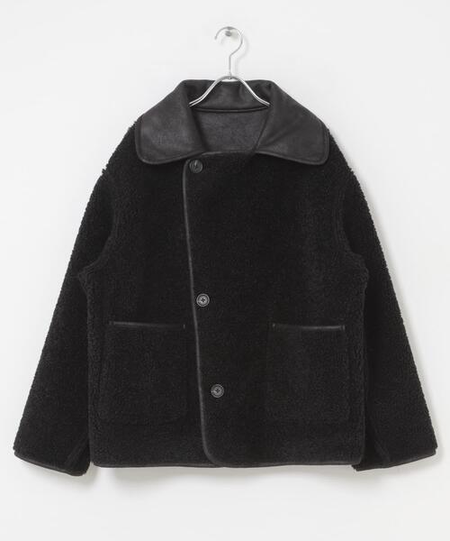 URBAN RESEARCH Sonny Label(アーバンリサーチサニーレーベル)の「リバーシブルフェイクムートンボアコート(ムートンコート・レディース・ブラック/ブラウン・FREE)」の17枚目の写真