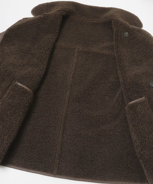 URBAN RESEARCH Sonny Label（アーバンリサーチサニーレーベル）の「リバーシブルフェイクムートンボアコート（ムートンコート・レディース・ブラック/ブラウン・FREE）」の21枚目の写真