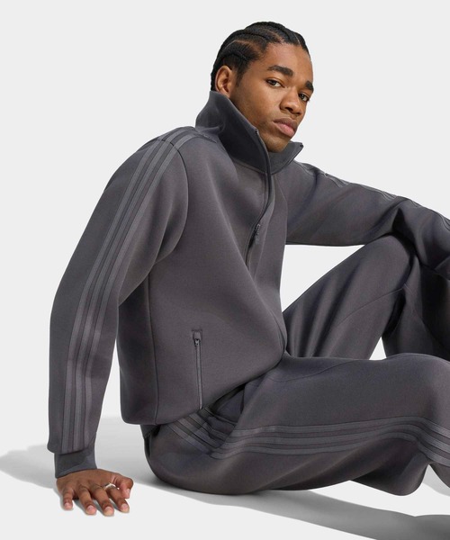 adidas(アディダス)の「クラシック プレミアム トラックトップ / ジャージ / トラックジャケット / アディダスオリジナルス adidas Originals(ジャージ・メンズ・ブラック・LARGE/3XL/XX-LARGE/X-SMALL/SMALL/MEDIUM/X-LARGE)」の4枚目の写真